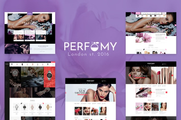 Perfomy - Perfume & Accessories PSD Temp