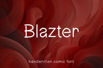 Blazter - Clean Handwritten Font