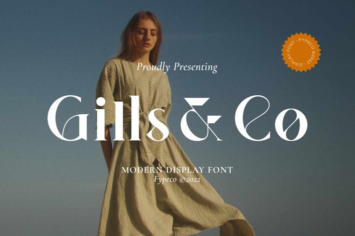 Gills & Co - Retro Modern Font 