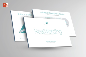 REAL WORDING -Multipurpose Powerpoint Template V21