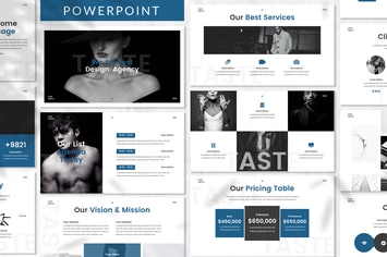 Taste - Business Powerpoint Template