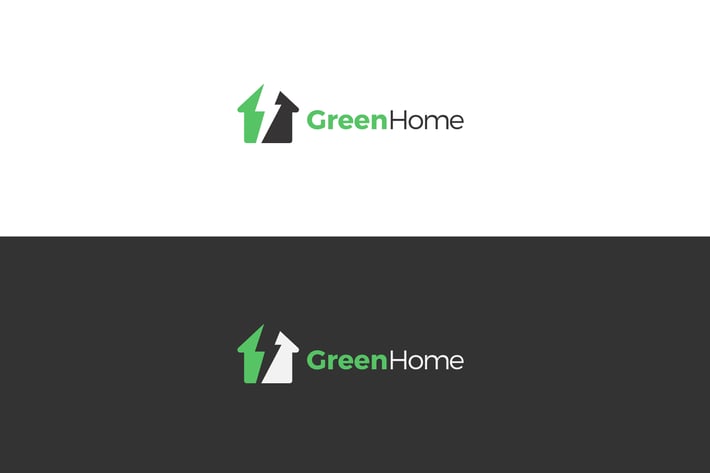 Green House Logo Design