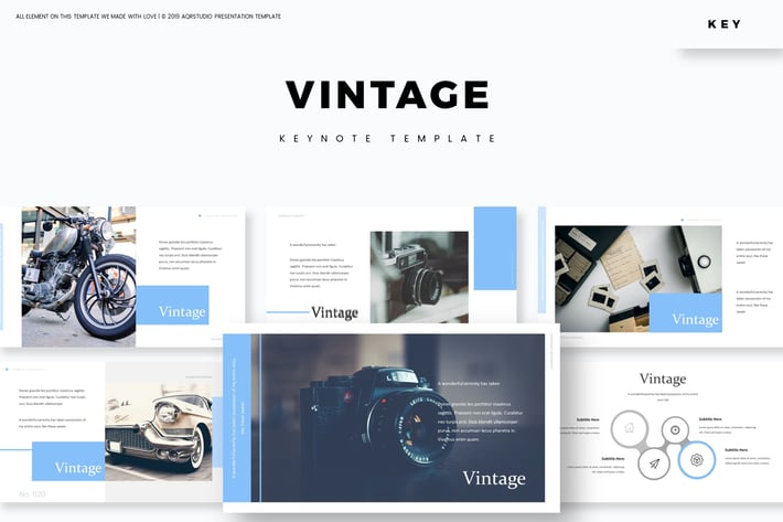 Vintage - Keynote Template