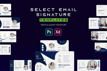 Select | Email Signature Template
