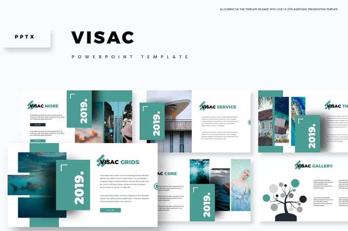 Visac - Powerpoint Template