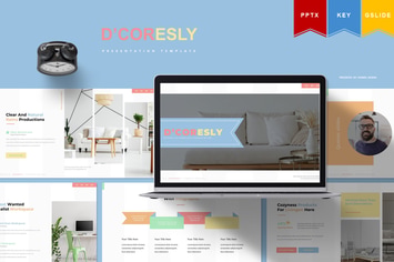 D'Coresly | Presentation Template