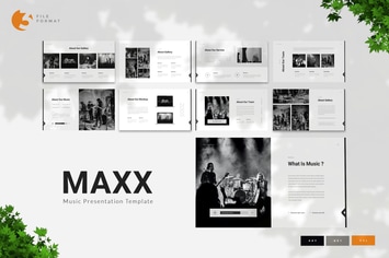 Maxx - Music Presentation Template