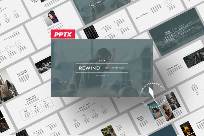 Rewind Minimalist Business Powerpoint