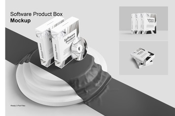 Software product Box - Mockup Vol. 2