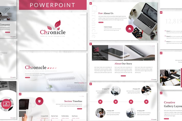 Chronicle - Business Powerpoint Template
