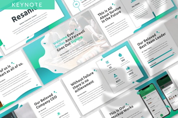 Resanie - Business Keynote Template