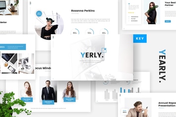 Annual Report Keynote Template