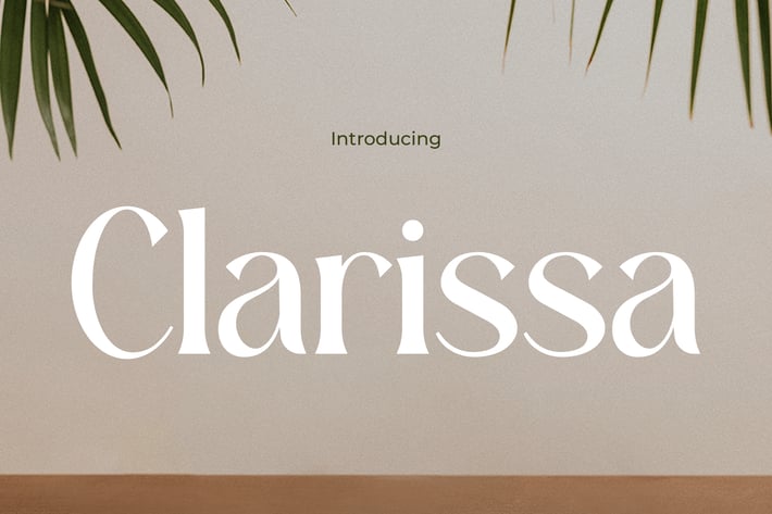 Clarissa Modern Elegant Font