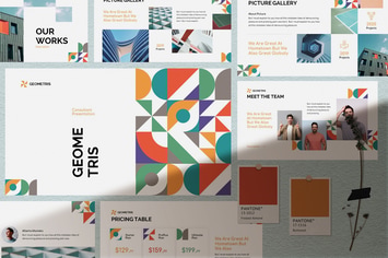 Geometris - Geometric Keynote Template