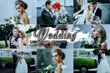 6 Wedding Lightroom Presets Mobile and Desktop