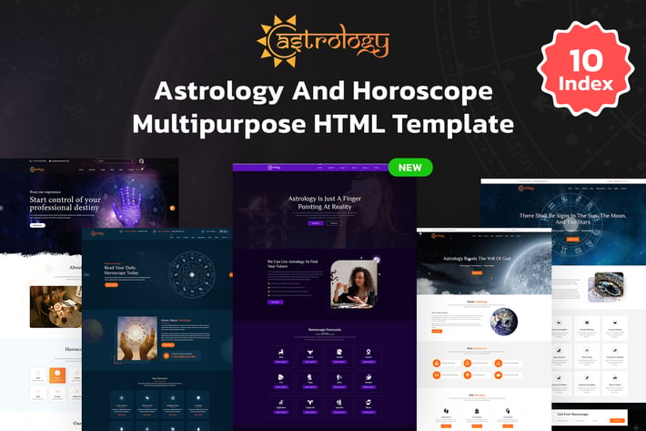 Astrology Site Template