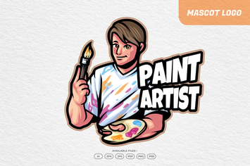 Painting Artist Logo