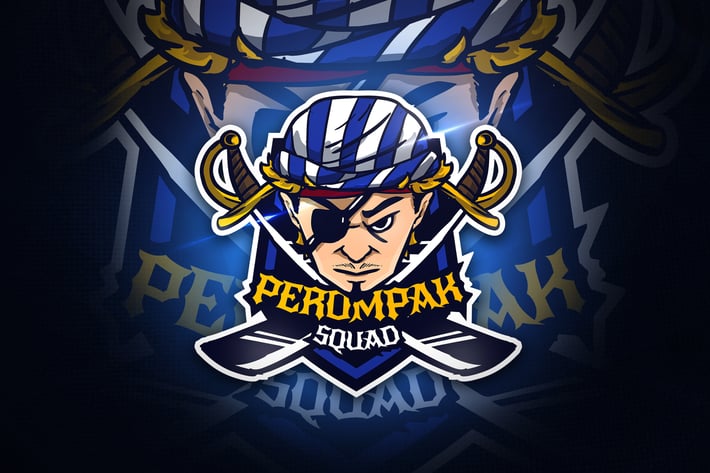 Perompak Squad - Mascot & Esport Logo