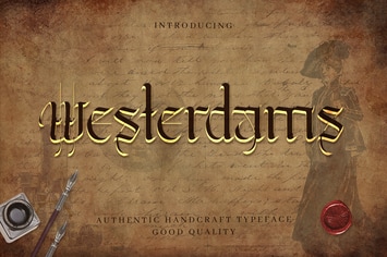 Westerdams - Vintage Handcraft Calligraphy
