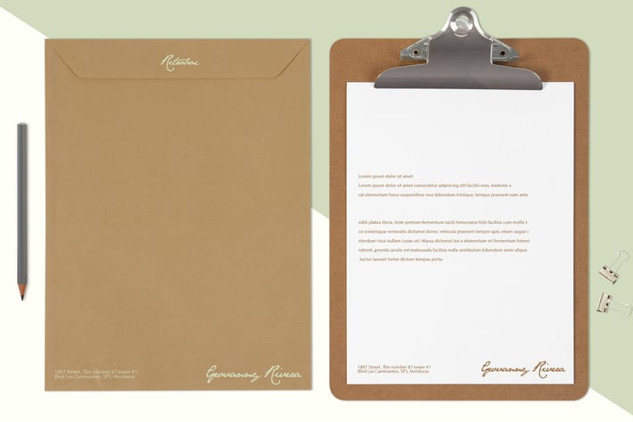 Multi Purpose Letterhead Mock Up