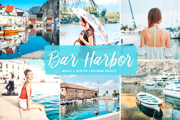 Bar Harbor Mobile & Desktop Lightroom Presets