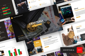 Crypteria - Criptocurrency PowerPoint Template