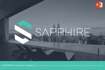 Sapphire Powerpoint Template