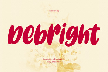 Debright Handwritten Font