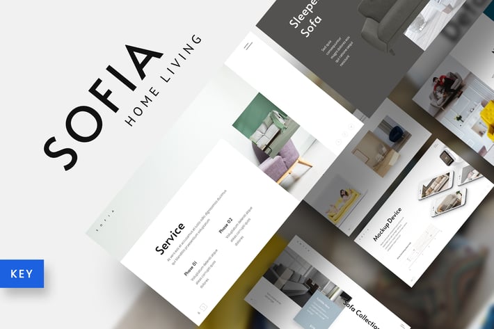 Sofia - Home Interior Furniture Keynote Template