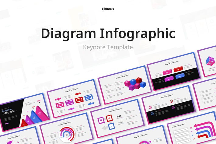 Diagram Collection Keynote Infographic Template