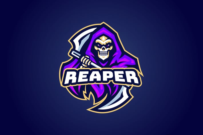 Reaper Mascot Logo
