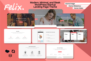 Felix. - App, Mobile,  Product Landing Page