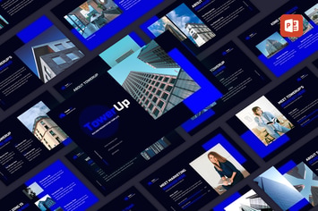 Towerup - Building Property PowerPoint Template