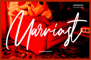 Marriast Script Font