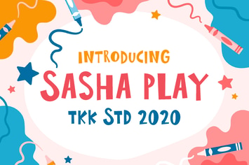 Sasha Play - Funny and Cute Comic font
