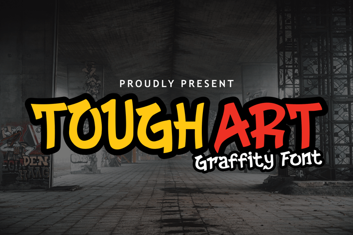 Toughart - Urban Graffiti Font