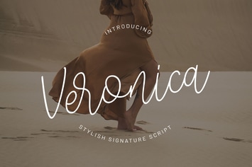Veronica - Signature Script Font