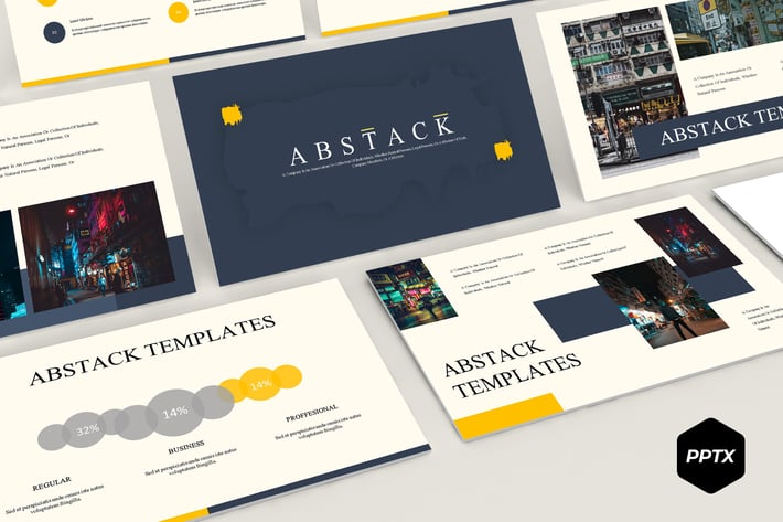 Abstack - Powerpoint Template