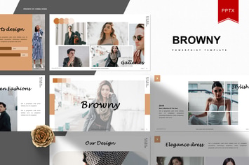 Browny | Powerpoint Template