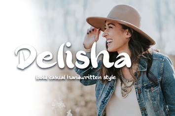 Delisha - Handwritten Font