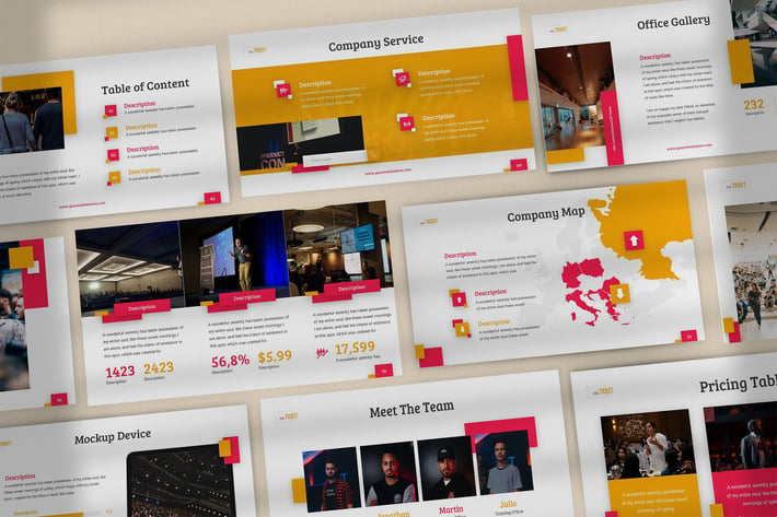 NextTicket - Creative Keynote Template