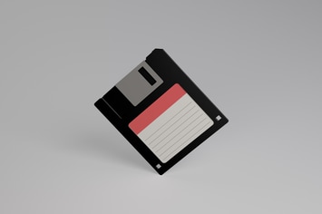 Floppy Disc Mockup