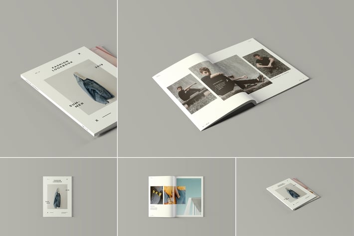 A4 Magazine / Brochure Mockups