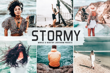 Stormy Mobile & Desktop Lightroom Presets