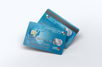 Credit Bank Card Mock-Up
