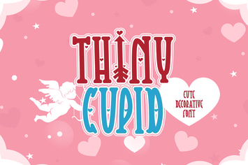 Thiny Cupid - Cute Decorative Font