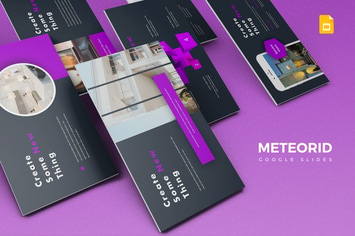 Meteorid - Google Slide Template