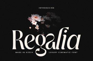 Regalia - Luxury Cinematic Font