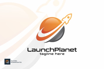 Launch Planet - Logo Template