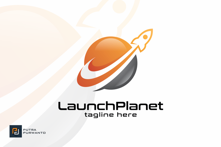 Launch Planet - Logo Template
